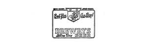 DREWRY'S EXTRA DRY BEER BEST YOU CAN BUY! logo