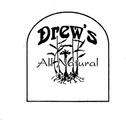 DREW'S ALL NATURAL logo