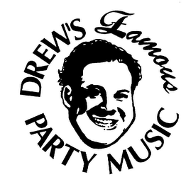 DREW'S FAMOUS PARTY MUSIC logo