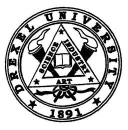 DREXEL UNIVERSITY SCIENCE INDUSTRY ART 1891 logo
