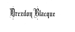 DREZDON BLACQUE logo