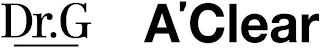DR.G A'CLEAR logo