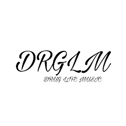 DRGLM DRUG LIFE MUSIC logo
