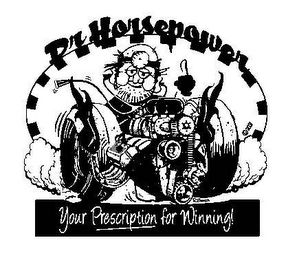 DRHORSEPOWER YOUR PRESCRIPTION FOR WINNING! logo
