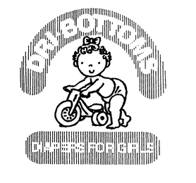 DRI-BOTTOMS DIAPERS FOR GIRLS logo