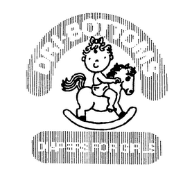 DRI-BOTTOMS DIAPERS FOR GIRLS logo