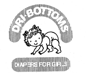 DRI-BOTTOMS DIAPERS FOR GIRLS logo