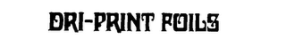 DRI-PRINT FOILS logo