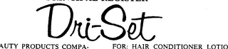 DRI-SET logo
