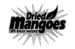 DRIED MANGOES 100% NATURAL SWEETENED logo