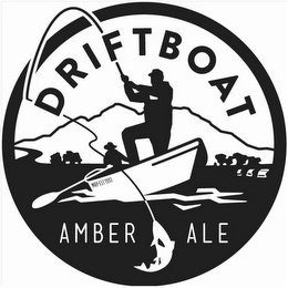 DRIFTBOAT AMBER ALE MRP-EST 1993 logo