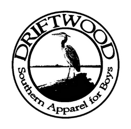 DRIFTWOOD SOUTHERN APPAREL FOR BOYS logo