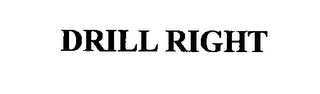 DRILL RIGHT logo