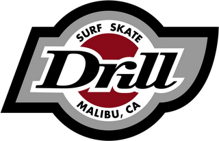 DRILL SURF SKATE MALIBU, CA logo