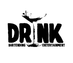 DRINK BARTENDING ENTERTAINMENT logo