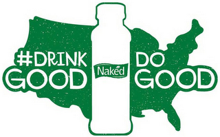 #DRINK GOOD NAKED DO GOOD logo