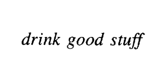 DRINK GOOD STUFF logo