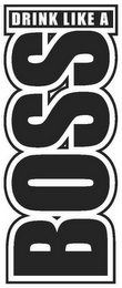 DRINK LIKE A BOSS logo