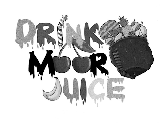 DRINK MOOR JUICE logo