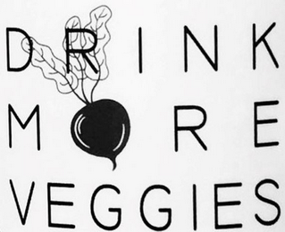 DRINK MORE VEGGIES logo