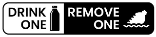 DRINK ONE REMOVE ONE logo