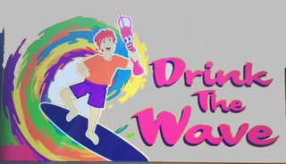 DRINK THE WAVE logo