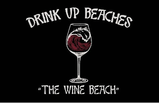 DRINK UP BEACHES ''THE WINE BEACH'' logo