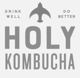 DRINK WELL DO BETTER HOLY KOMBUCHA logo