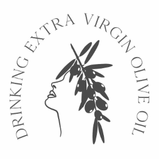 DRINKING EXTRA VIRGIN OLIVE OIL logo
