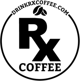 DRINKRXCOFFEE.COM RX COFFEE logo