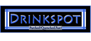 DRINKSPOT, PARCHED?QUENCHED.FAST!, PARCHED, QUENCHED, FAST logo