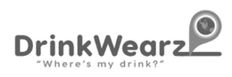 DRINKWEARZ "WHERE'S MY DRINK?" logo