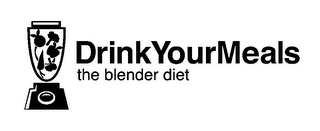 DRINKYOURMEALS THE BLENDER DIET logo