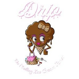 DRIP DA ROLLING ICE CREAM PARLOR logo