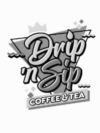 DRIP 'N SIP COFFEE & TEA logo