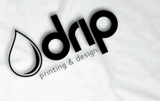 DRIP PRINTING & DESIGN logo