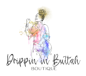 DRIPPIN IN BUTTAH BOUTIQUE logo