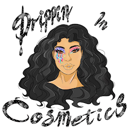 DRIPPIN IN COSMETICS logo