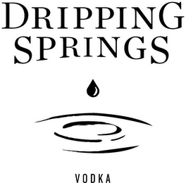 DRIPPING SPRINGS VODKA logo