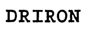 DRIRON logo