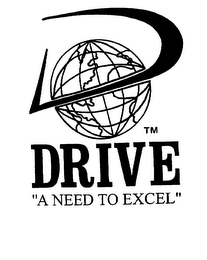 DRIVE - A NEED TO EXCEL logo