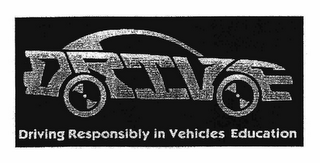DRIVE DRIVING RESPONSIBLY IN VEHICLES EDUCATION logo