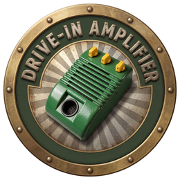 DRIVE-IN AMPLIFIER logo