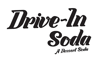 DRIVE-IN SODA A DESSERT SODA logo