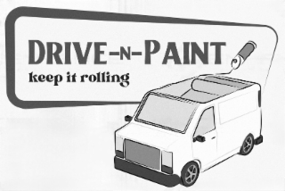 DRIVE-N-PAINT KEEP IT ROLLING logo