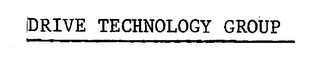 DRIVE TECHNOLOGY GROUP logo