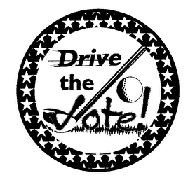 DRIVE THE VOTE! logo