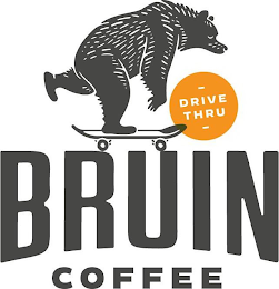 DRIVE THRU BRUIN COFFEE logo