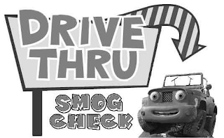 DRIVE THRU SMOG CHECK logo