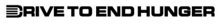 DRIVE TO END HUNGER logo